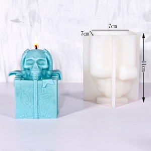 Molde de Silicona al por Mayor para Velas de Halloween, Herramientas para Decoración de Fiestas de Halloween - Product Image 5