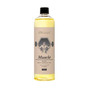 Wholesale Custom Private Label Men Sore Muscle Recovery Relief Body Massage Oil
