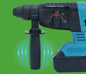 Martillo Eléctrico de Grado Industrial, Ligero, Portátil, <span class=keywords><strong>Taladro</strong></span> de Impacto sin Escobillas, Recargable - Product Image 3
