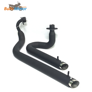 Per <span class=keywords><strong>Yamaha</strong></span> V Star <span class=keywords><strong>650</strong></span> <span class=keywords><strong>XVS</strong></span> 400 tubo di scarico completo marmitta nera - Product Image 4