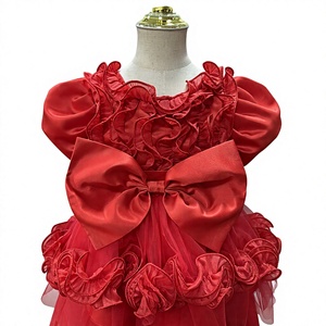 Vestido de Fiesta de Verano de Manga Corta con Estampado Floral <span class=keywords><strong>para</strong></span> Niñas, Vestido de Gala, Baile de Graduación, Disfraz Infantil - Product Image 5