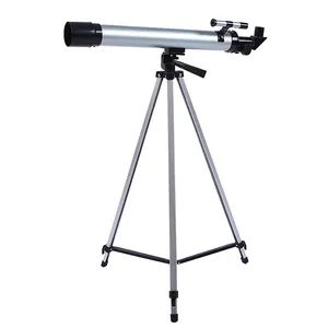 600毫米Apeture教育简易高清60050 50X 100X儿童折射天文望远镜观测恒星行星月亮
