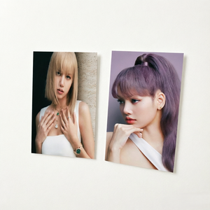Tarjetas Fotográficas Personalizadas de <span class=keywords><strong>Kpop</strong></span>, Doble Cara, Laminadas Brillantes, Papel Holográfico, Tarjetas de Anime Coleccionables - Product Image 6