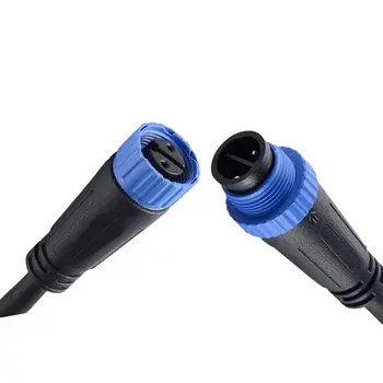 Conector de nylon à prova d'água série padrão CSA M15 PA66 macho fêmea cabo IP68 conector conector elétrico plug