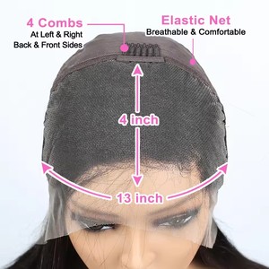Pelucas Cortas de Estilo Pixie con Reflejos para Mujer, Pelucas de <span class=keywords><strong>Cabello</strong></span> Humano con Frente de Encaje Transparente, <span class=keywords><strong>Cabello</strong></span> Virgen Brasileño <span class=keywords><strong>Rubio</strong></span> <span class=keywords><strong>Miel</strong></span> 180% - Product Image 5