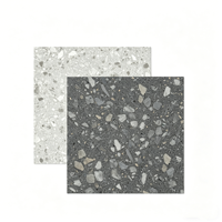 Nouvelles dalles de terrazzo modernes personnalisées, design innovant, 800*800mm, durables, antidérapantes, pour sols, escaliers et murs