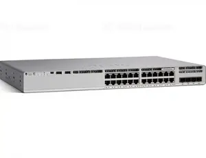 Nuevo conmutador original de Cisco, interruptor de red de enlace ascendente de 4x1G, esencia de red de datos de 24 puertos, 9300L, 2, nuevo