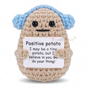 Muñeco de peluche de ganchillo hecho a mano, pequeño, con forma de pepino encurvado y patata, certificado - Product Image 2