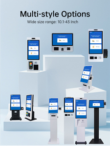 Self Service Food Order Kiosk Floor Standing Commercial Checkout Terminal Device - Product Image 4