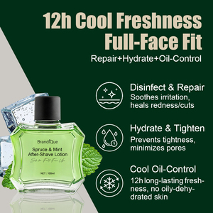 <span class=keywords><strong>Dopobarba</strong></span> Personalizzato con Etichetta Privata, Idratante, Controllo Oleosità, Delicato e Lenitivo per la Cura della Barba Maschile - Product Image 3