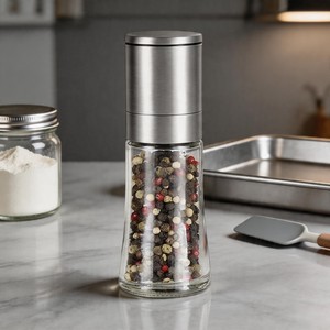 Moulin à sel et à poivre en céramique de 70 ml pour la <span class=keywords><strong>cuisine</strong></span> à domicile - Fournisseur B2B écologique - Product Image 1