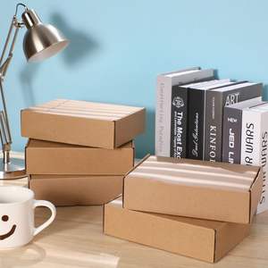 Prezzo di fabbrica scatola di imballaggio personalizzato in cartone regalo Mailer in cartone ondulato scatole di carta per imballaggio - Product Image 4