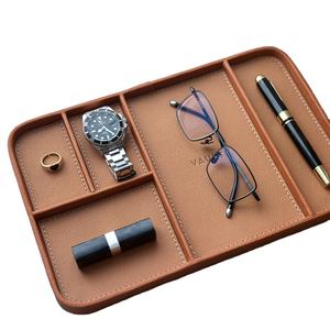 स्टॉक कुंजी में घड़ी बटुए आभूषण आयोजक चमड़े की ट्रे फैक्टरी कस्टम वाल्व पुरुषों के लिए कस्टम वाल्व - Product Image 1