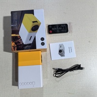 Projecteur portable mini YG300 pour cinéma maison, projection sur écran pour enfants, support mural pour chambre à coucher, 1080P 3D intégré