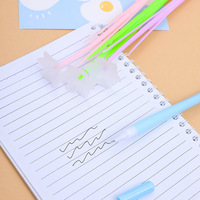 Fournisseur de papeterie scolaire, stylos en silicone créatifs et mignons en forme de fleurs pour filles