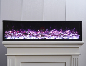 100cm Économique Personnalisé Intérieur Insert Cheminée Murale Décorative Smart Home Hôtel Bureau Cheminée Électrique - Product Image 3