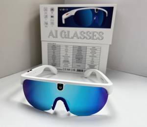 Nuevas Gafas Inteligentes AIMB-G5 con Cámara de Video de 8MP, Gafas de Sol con Transferencia Wi-Fi, Grabación de Audio, Gafas Inteligentes con IA y Cámara - Product Image 4