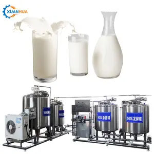 small scale aseptic coconut yoghurt condensed milk production line milk processing plant machine