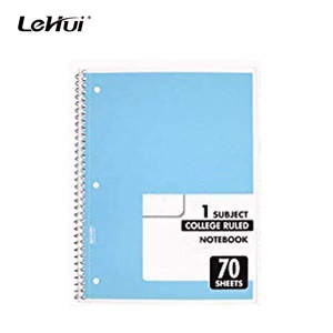 2026 New Product Pack of 18 Different Colors 70 Pages 1-Subject College Ruled <strong>Spiral</strong> <strong>Bound</strong> <strong>Notebooks</strong> for School - Product Image 2