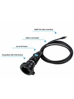 Caméra d'endoscopie vétérinaire portable avec source lumineuse pour une utilisation clinique dans les cliniques vétérinaires