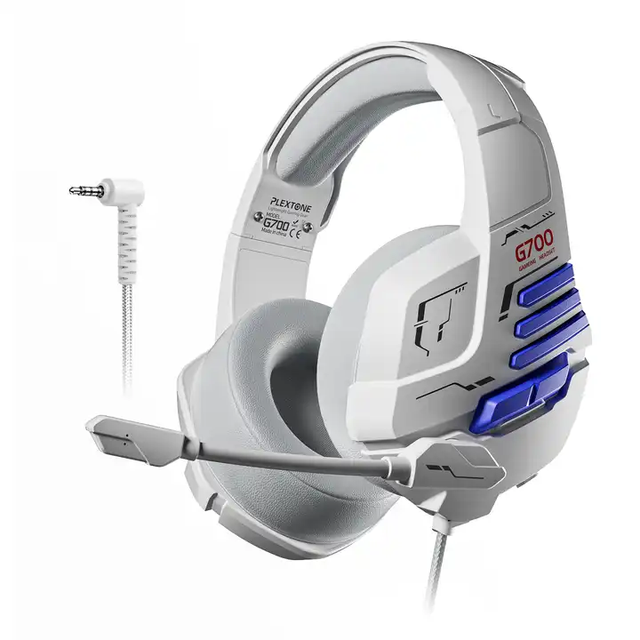 Hot New Arrival Plextone G700 Gaming Headset with LED Battery Indicator Apt-X HD Best Seller on for for PS4 Phone & PC