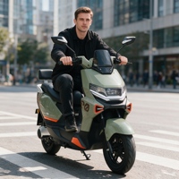 Moto électrique à aimant permanent haute vitesse 1200W de qualité supérieure, longue autonomie, scooter à deux roues pour adultes, directement de l'usine