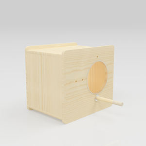 Boîtier d'élevage de perruches Incubateur de nid d'oiseau Nid d'oiseau suspendu et Cage à oiseaux chaude Incubateur d'élevage de perruches - Product Image 1