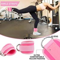 Set de Accesorios Personalizados para Gimnasio: Almohadilla para Barra, Correas de Tobillo, Bandas de Resistencia para Cadera, Correas de Levantamiento para Entrenamiento con Pesas