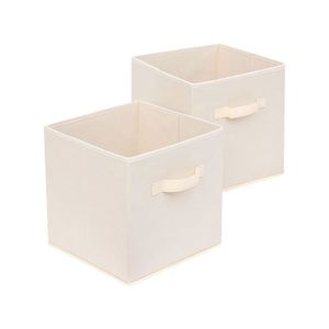 4008126 Pack Home <b>Shelf</b> <b>Basket</b> Collapsible Foldable Storage Cubes Clothing Organizer Space Saving Non Woven Storage Bin Box - Product Image 1