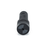 AD22 Serie Ø 22mm Roter Blinkender Kunststoff-LED-Industriealarm-Buzzer 24V 230V IP66
