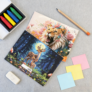 Blocco da Disegno Premium con Graffette Orizzontali, Carta Spessa per Graffiti, Pittura, Schizzi, per Scuola, Casa, Creazione Artistica, Cancelleria all'Ingrosso - Product Image 3