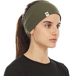 Banda <span class=keywords><strong>para</strong></span> <span class=keywords><strong>el</strong></span> sudor con logo, diadema deportiva personalizada <span class=keywords><strong>para</strong></span> correr y hacer ejercicio, 100% elegante <span class=keywords><strong>lana</strong></span> merino, banda reversible <span class=keywords><strong>para</strong></span> la cabeza unisex - Product Image 1