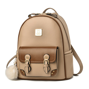 2024 mode velours femmes loisirs sacs ordinateur portable femmes en cuir randonnée <span class=keywords><strong>sac</strong></span> <span class=keywords><strong>à</strong></span> <span class=keywords><strong>dos</strong></span> pour l'école - Product Image 1