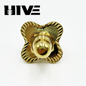 HIVE Squisiti Fermacorda Antiscivolo a Quadrifoglio con Taglio Diamantato, Bottoni in Metallo Antiscivolo per Chitarra, Basso, Ukulele - Product Image 3
