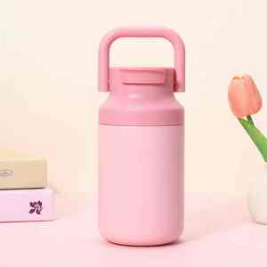 316 Stainless Steel Double-Wall Insulated Leak-Proof Eco-Friendly Large Capacity Direct Drinking <b>Cup</b> with Handgrip - Product Image 2