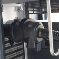 Suministro Directo de Fábrica: Compresores de Aire de Tornillo de Frecuencia Variable con Imán Permanente de 7.5KW 10HP-132KW 175HP, Industriales y de Ahorro Energético