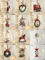 Ornement de Noël en résine mignon en forme de chien, polyvalent pour la décoration et les cadeaux de fêtes, idéal pour les sapins de Noël et les décors de fête
