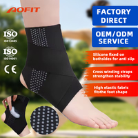 Attelle de cheville en silicone ultra-fine et respirante Aofit pour la course à pied, la marche et les sports