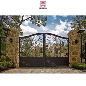 Porte principale en <span class=keywords><strong>fer</strong></span> <span class=keywords><strong>forgé</strong></span>, design de portail extérieur en métal, portail de garage, porte principale en métal, entrée extérieure, porte en <span class=keywords><strong>fer</strong></span> <span class=keywords><strong>forgé</strong></span> pour la maison - Product Image 5