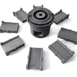 Abratore della lama della gabbia di controllo della girante della ruota dei pezzi di ricambio finemente lavorati - Product Image 5