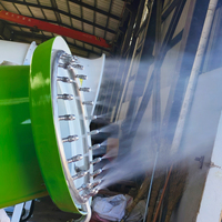 Canon à brouillard LHW-40 à commande PLC, spécialisé pour la construction et l'exploitation minière, brumisateur automatique, directement de l'usine