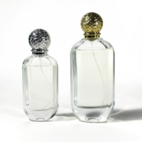 Bouteille de parfum de voiture transparente vide atomiseur de parfum bouteilles d'huile de parfum emballage de soins de la peau 50ml 100ml bouteille de parfum de luxe