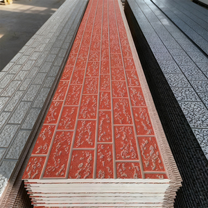 Panel Sándwich Metálico Moderno con Revestimiento de Acero Tallado para Aislamiento Térmico en Paredes Exteriores de Hoteles y Villas - Product Image 5