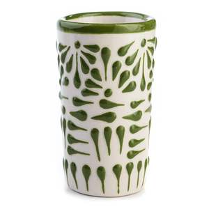 Vaso de Chupito de Cerámica Mexicana <span class=keywords><strong>Talavera</strong></span>, Diseño Creativo, Hecho a Mano, Personalizado, para Tequila, Caballito de 2oz, con Relieve, Taza TIKI - Product Image 4