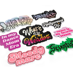 Autocollant de <span class=keywords><strong>moto</strong></span> personnalisé en PVC découpé à la forme, imperméable, résistant aux UV, couleurs vives, motif dessin animé, avec votre logo, pour emballage - Product Image 3