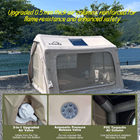 Tente gonflable Coody 7.0 Air - Beige, familiale, durable, de haute qualité, pour le camping en plein air, quatre saisons, portable, luxe, tentes Coody