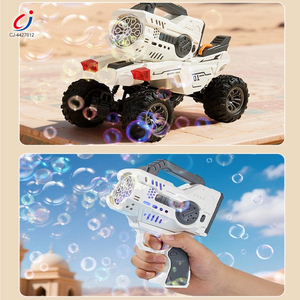 Coche de juguete Chengji <span class=keywords><strong>2</strong></span> en 1 con control remoto, coches de acrobacias con burbujas, vehículo ligero <span class=keywords><strong>2</strong></span>.4G para niños, coche RC con burbujas - Product Image 3