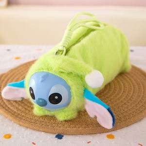 Estojo de Pelúcia Fofo de Desenho Animado do Stitch para Estudantes, Bolsa de Armazenamento, Necessaire de Maquiagem, Portátil para Viagens de Negócios, Bolsa de Mão para Artigos de Higiene - Product Image 2