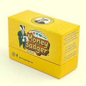 Boîte personnalisée <span class=keywords><strong>avec</strong></span> couvercle et base pour cartes de jeu, provenant d'un fabricant en gros de jeux de cartes personnalisés - Product Image 2