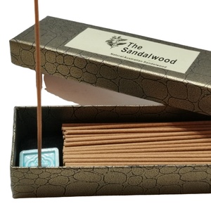 Bambooless Natural Sandalwood Agarbatti Incense Stick Chinese Style Wood Scented Therapeutic Use <b>Packaged</b> in Boxes - Product Image 1